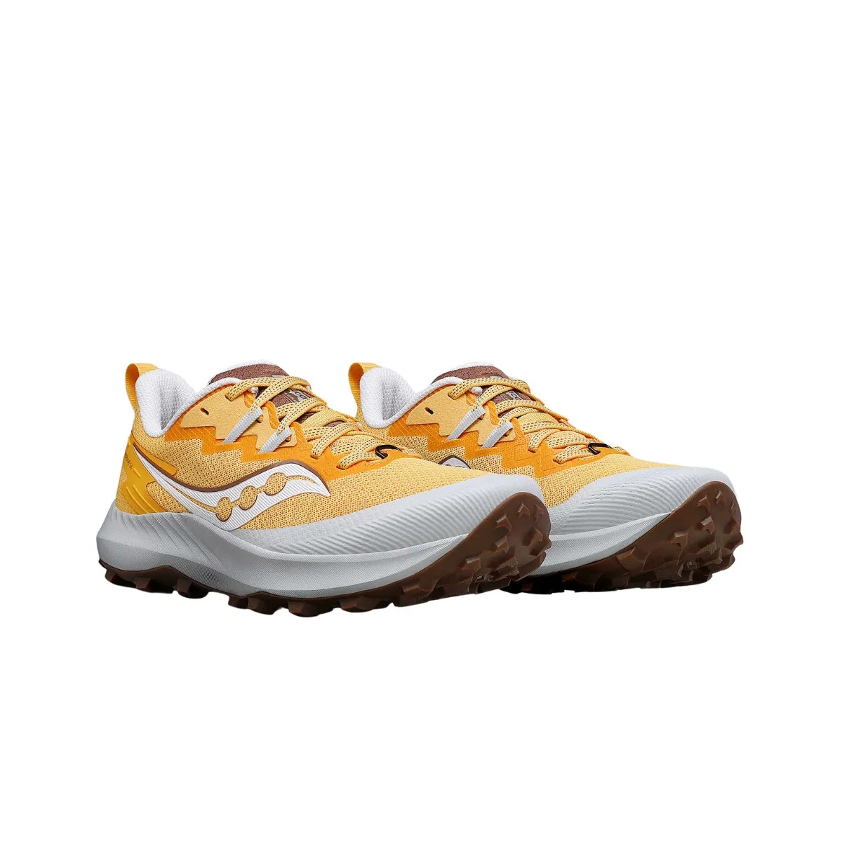 Saucony Peregrine 14 Orange White SS24 Women's Sneakers