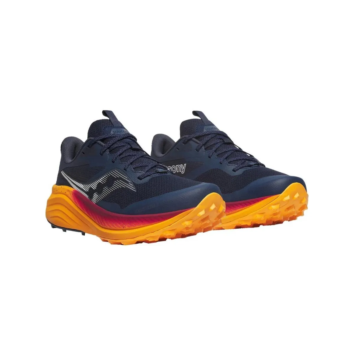 Saucony Xodus Ultra 3 Blue Orange SS24 Shoes