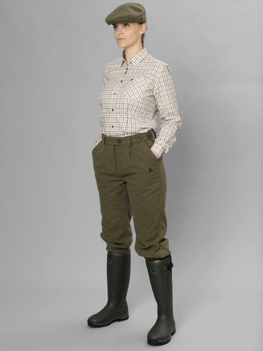 SEELAND Hillside Harriet Tweed Breeks - Women's - Moss Green