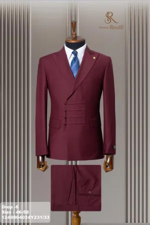 Senzo Rivoli Double Breasted Suit.