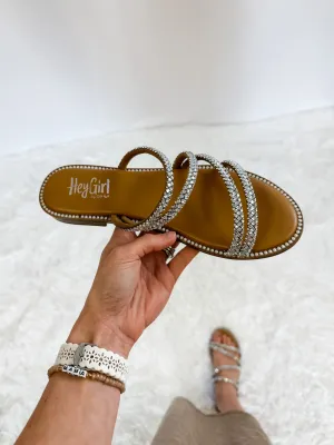 Shell Yeah Rhinestone Sandals