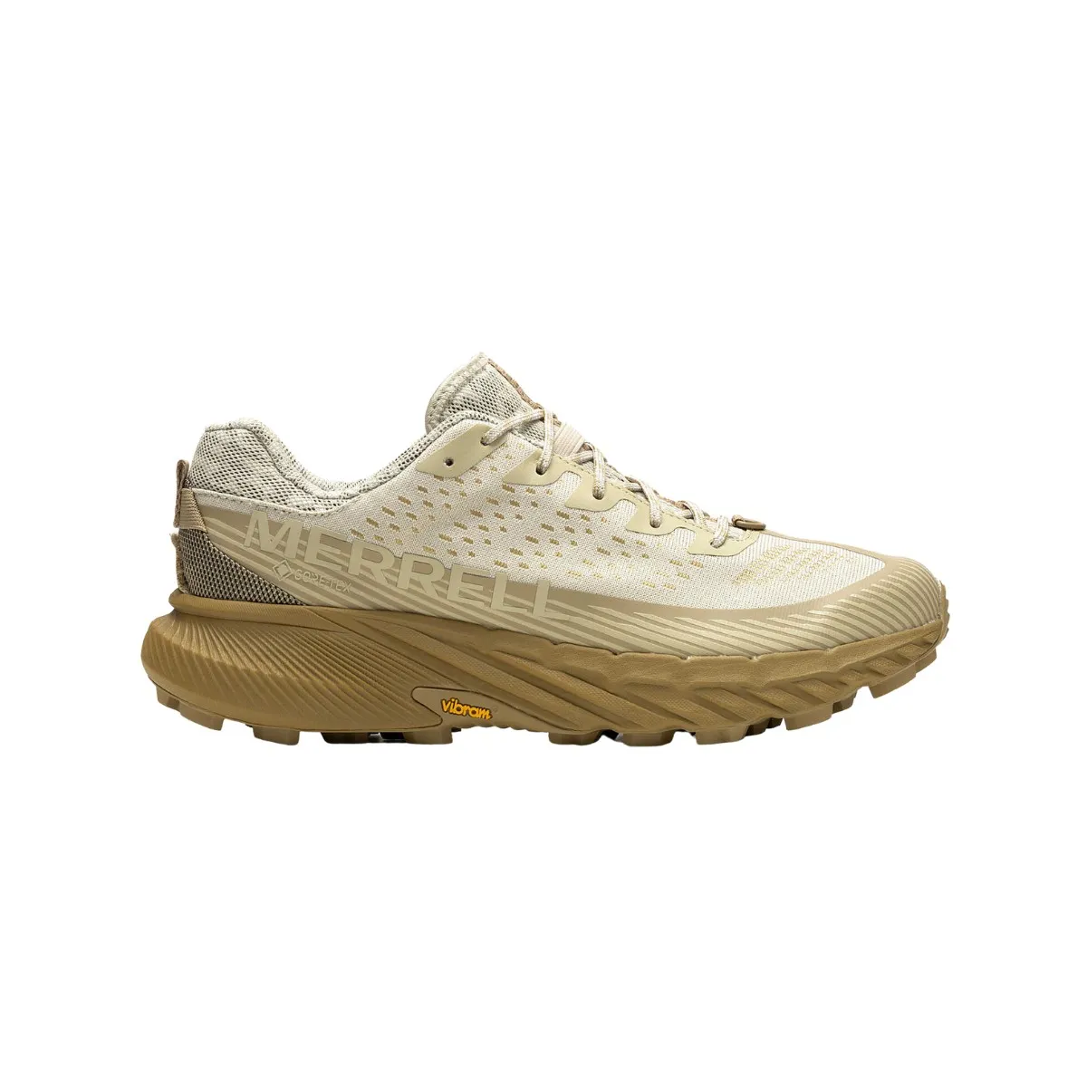 Shoes Merrell Agility Peak 5 Gore-Tex Beige Brown