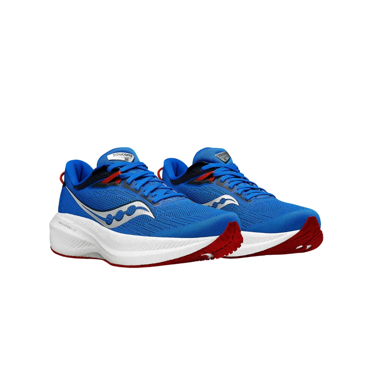 Shoes Saucony Triumph 21 Blue Red SS24