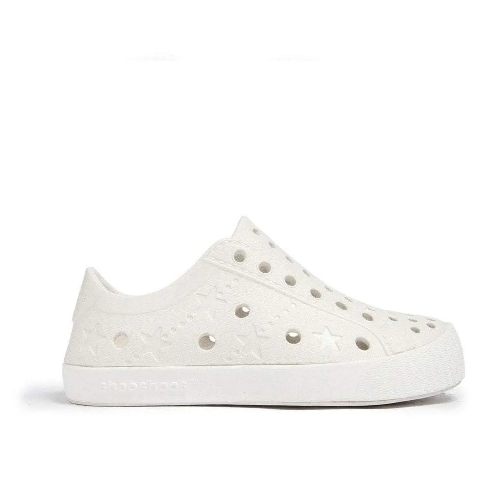 shooshoos Harbor White Waterproof Sneaker Shoe