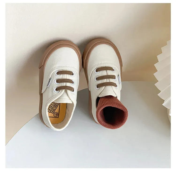 Slip-On Solid Canvas Shoes