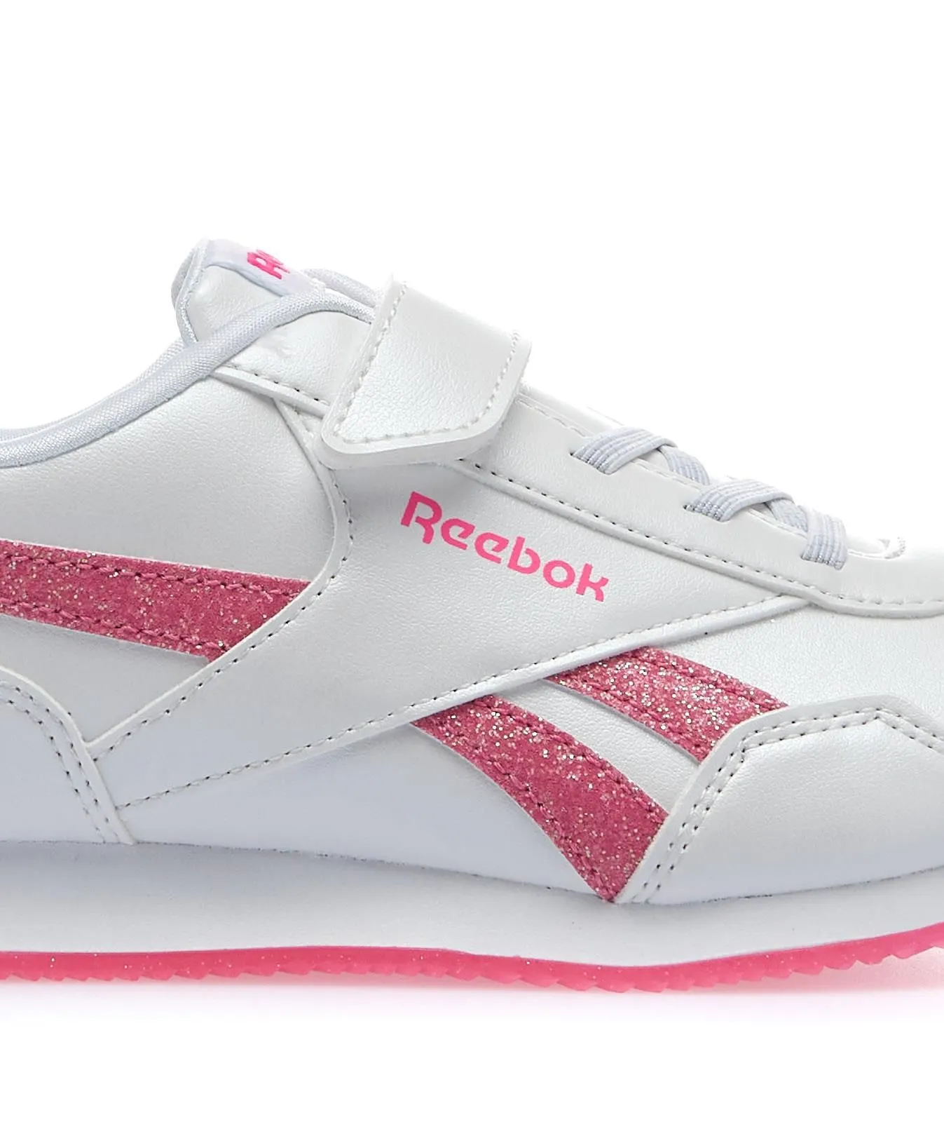 Sneakers bambina da palestra Royal Classic Jog 3 bianche