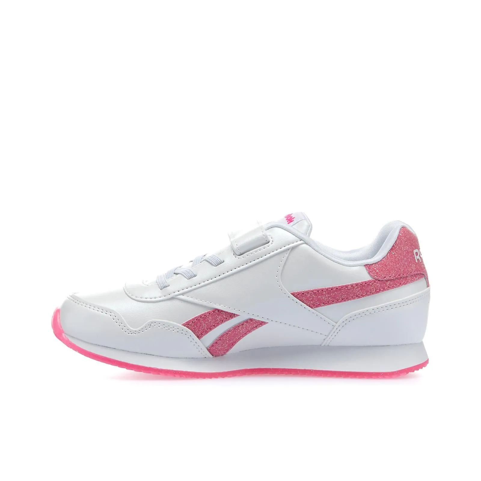 Sneakers bambina da palestra Royal Classic Jog 3 bianche