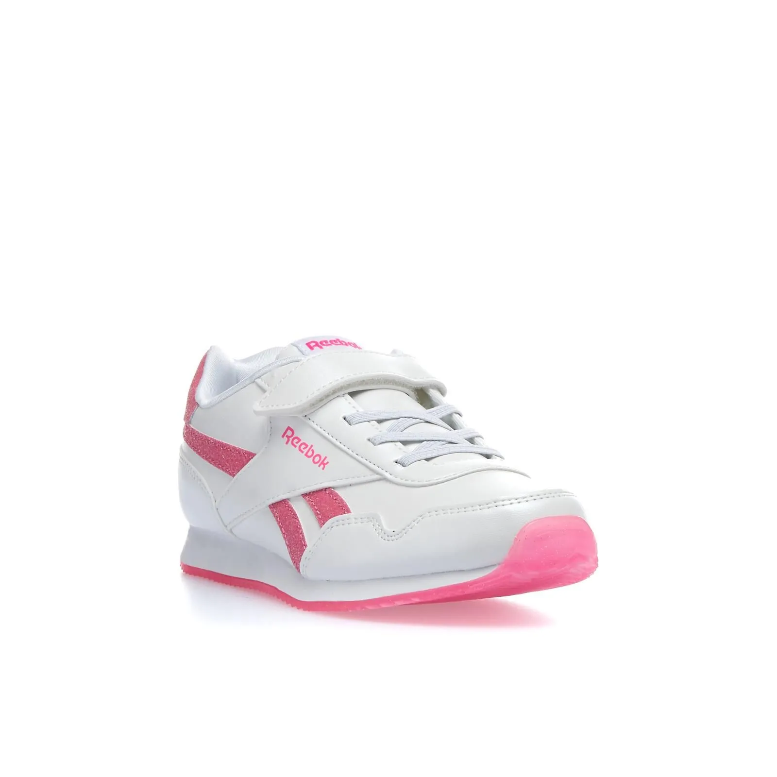 Sneakers bambina da palestra Royal Classic Jog 3 bianche