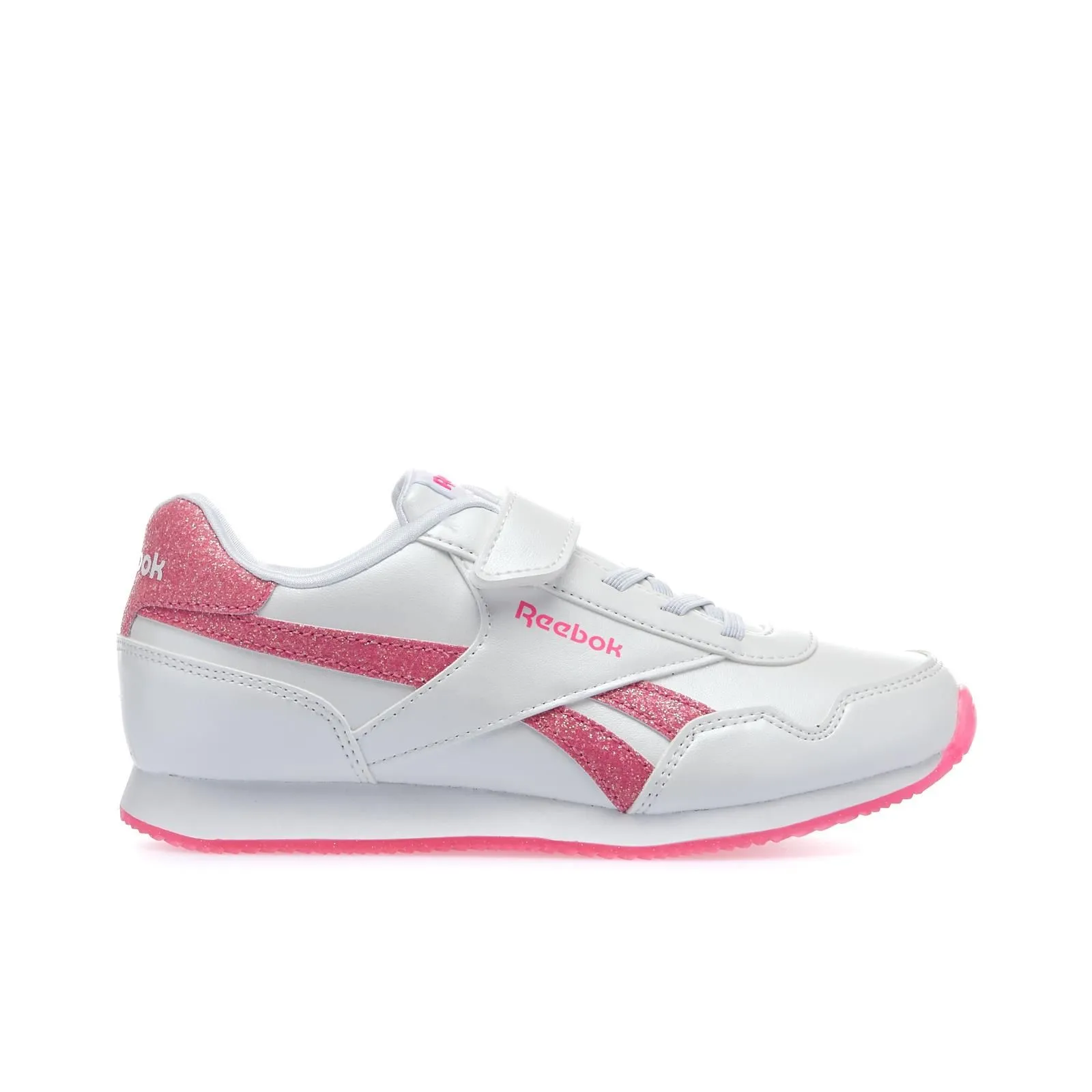 Sneakers bambina da palestra Royal Classic Jog 3 bianche