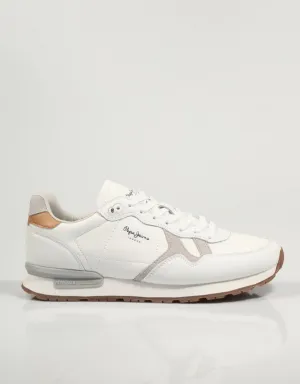  sneakers PEPE JEANS Britt Man Flag Classic - Pms3085 en White 80323