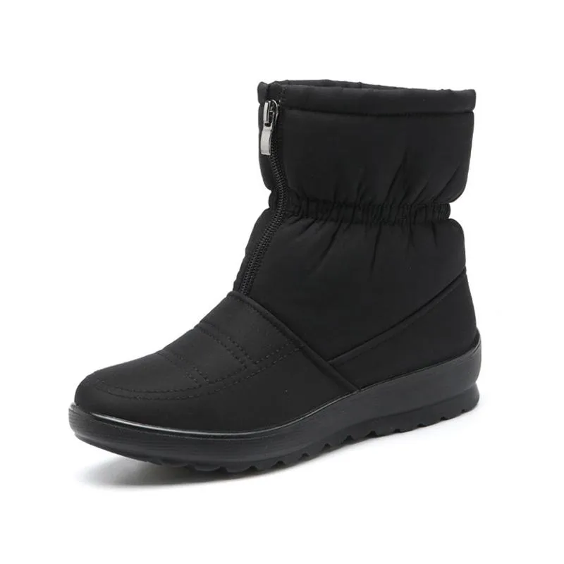 Snow ankle boots - warm and stylish winter footwear