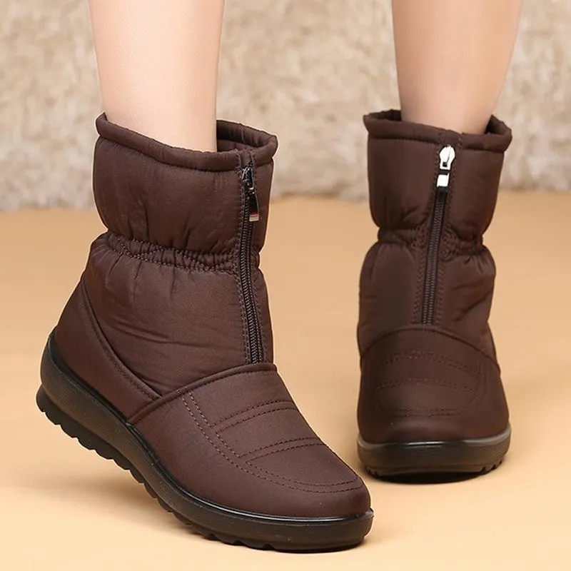 Snow ankle boots - warm and stylish winter footwear