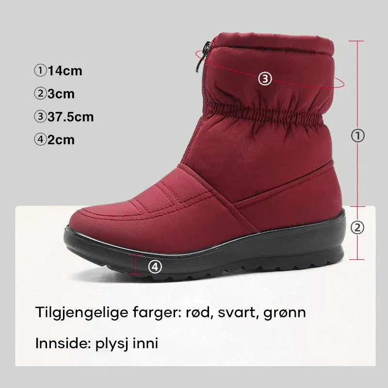 Snow ankle boots - warm and stylish winter footwear