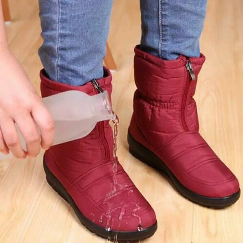 Snow ankle boots - warm and stylish winter footwear