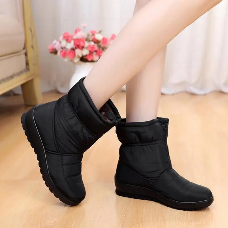 Snow ankle boots - warm and stylish winter footwear