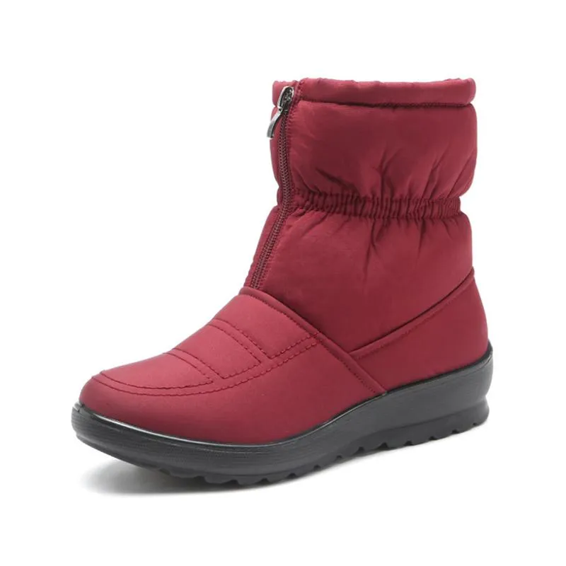 Snow ankle boots - warm and stylish winter footwear