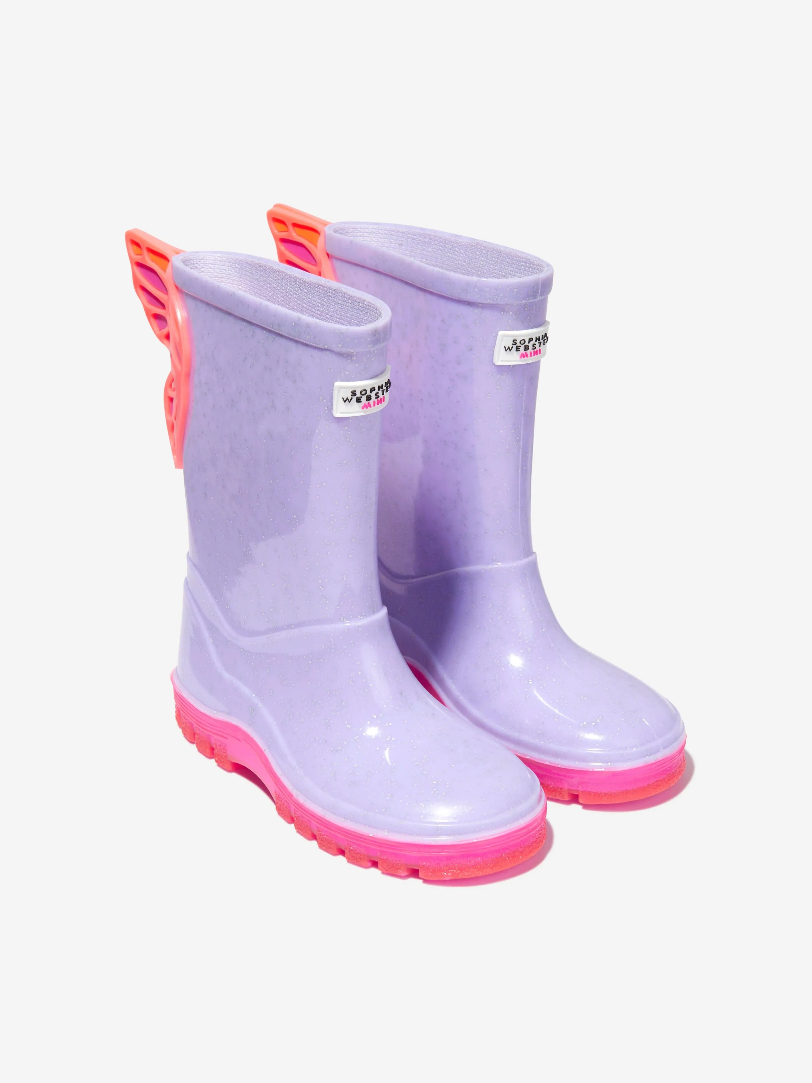 Sophia Webster Girls Butterfly Wellies