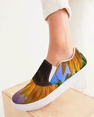 Sunflower Cosmos Slip-On Canvas Shoe