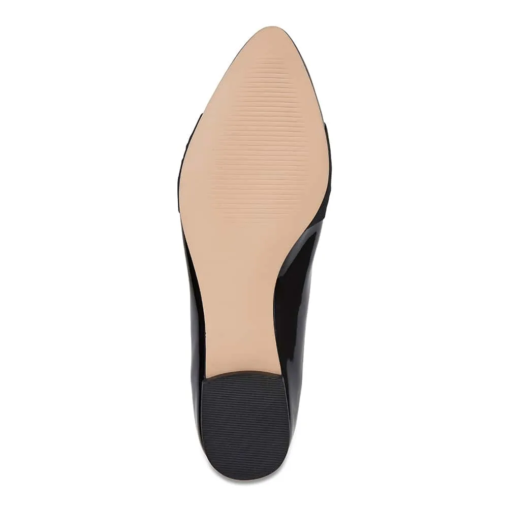 Tango Flat in Black Patent