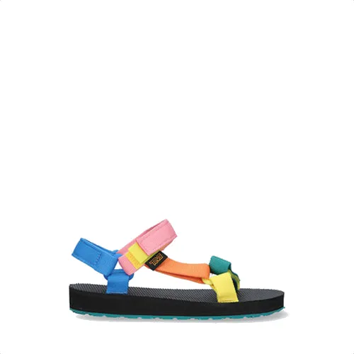 Teva Childrens Original Universal Sandal - 90s Multi (Size 9 to Big Kids 5)