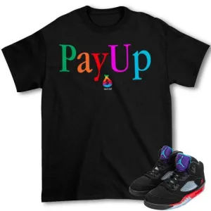 Top 3 Retro 5 sneaker shirt