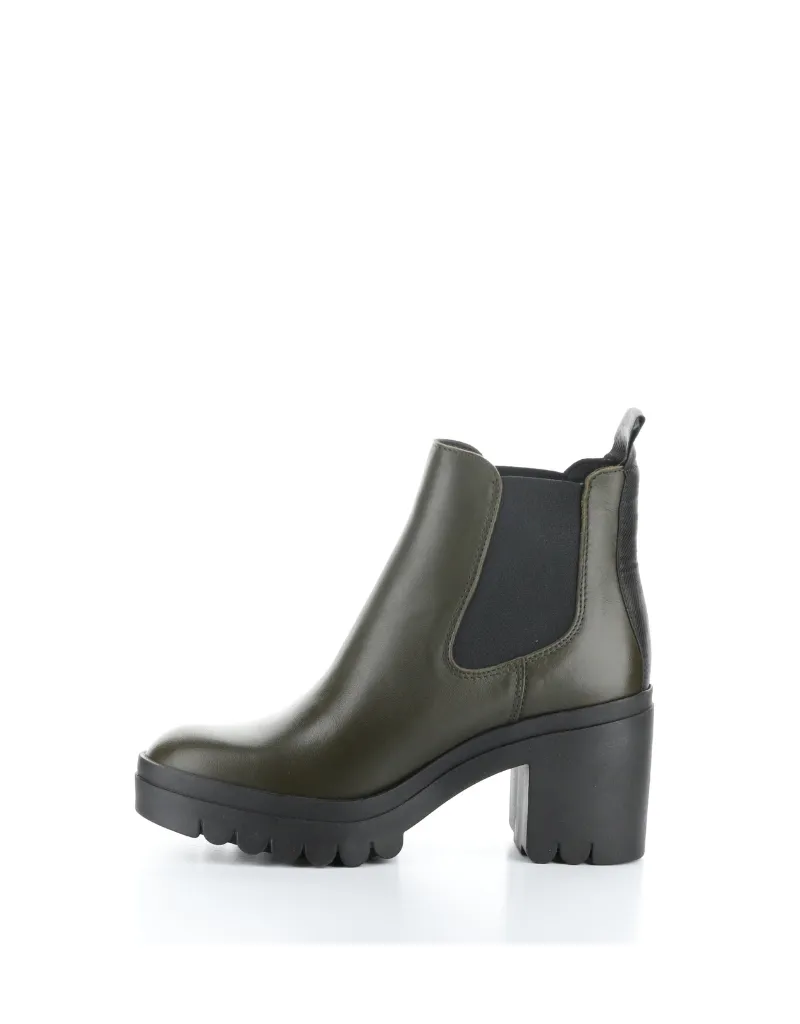 TOPE LUG SOLE HEELED CHELSEA BOOT