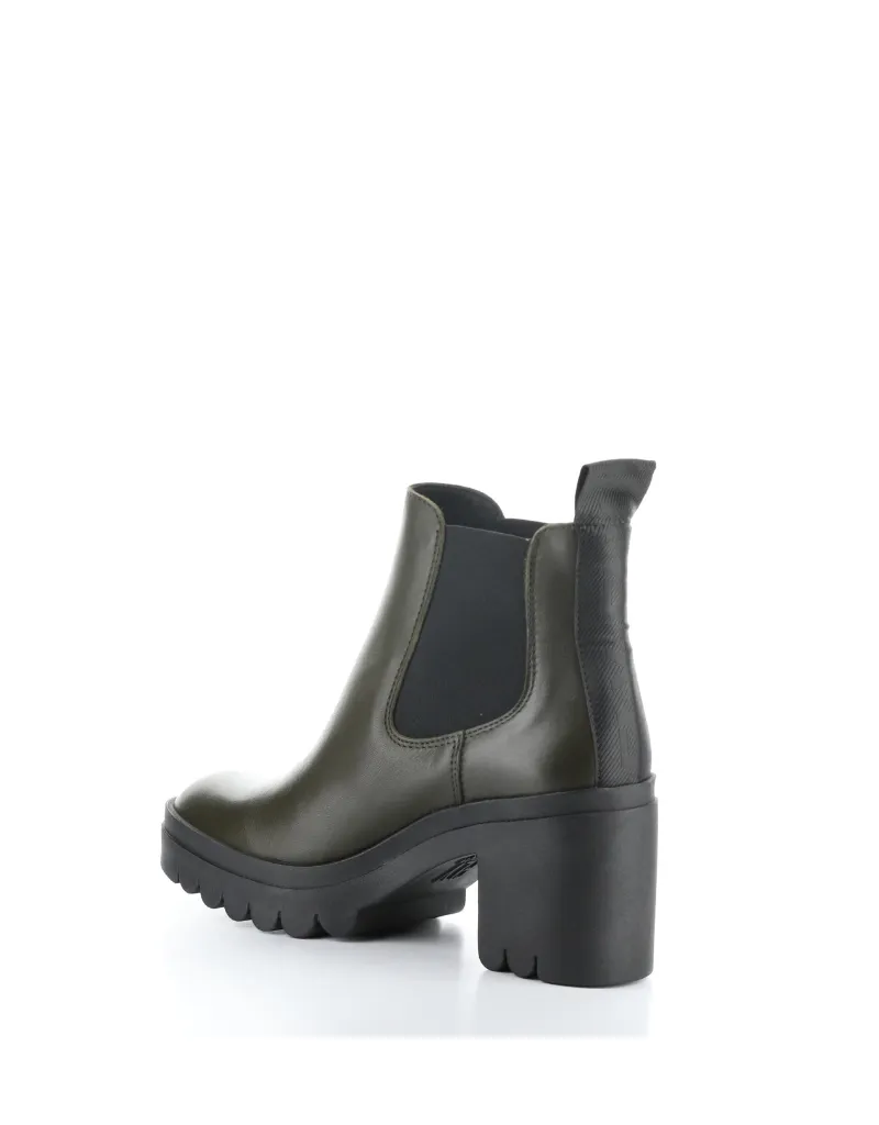 TOPE LUG SOLE HEELED CHELSEA BOOT