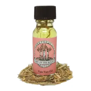 Van Van Oil 1/2 oz for Hoodoo, Voodoo, Wicca & Pagan Divination