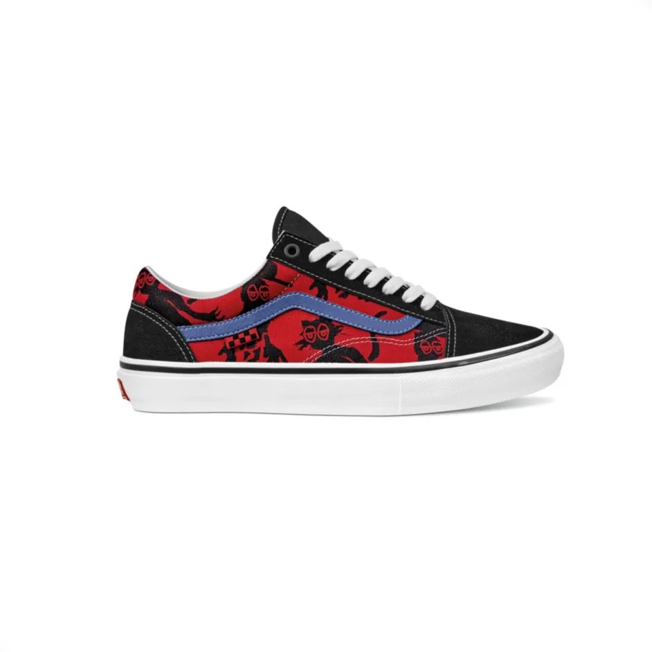 Vans Skate x Krooked By Natas For Ray Old Skool Skateboard Shoe