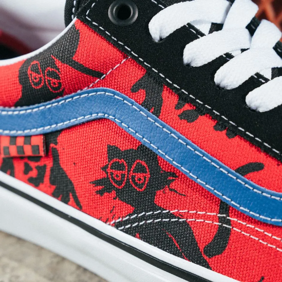 Vans Skate x Krooked By Natas For Ray Old Skool Skateboard Shoe