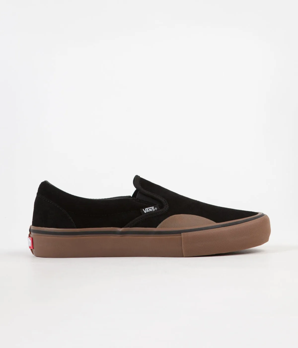 Vans Slip On Pro Shoes - (Rubber) Black / Gum