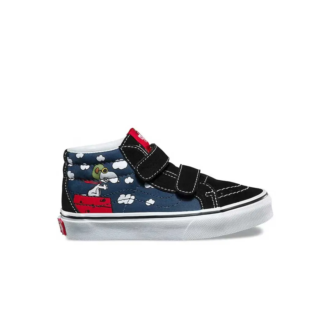 Vans x Peanuts Kid's Sk8-Mid Reissue V - Flying Ace