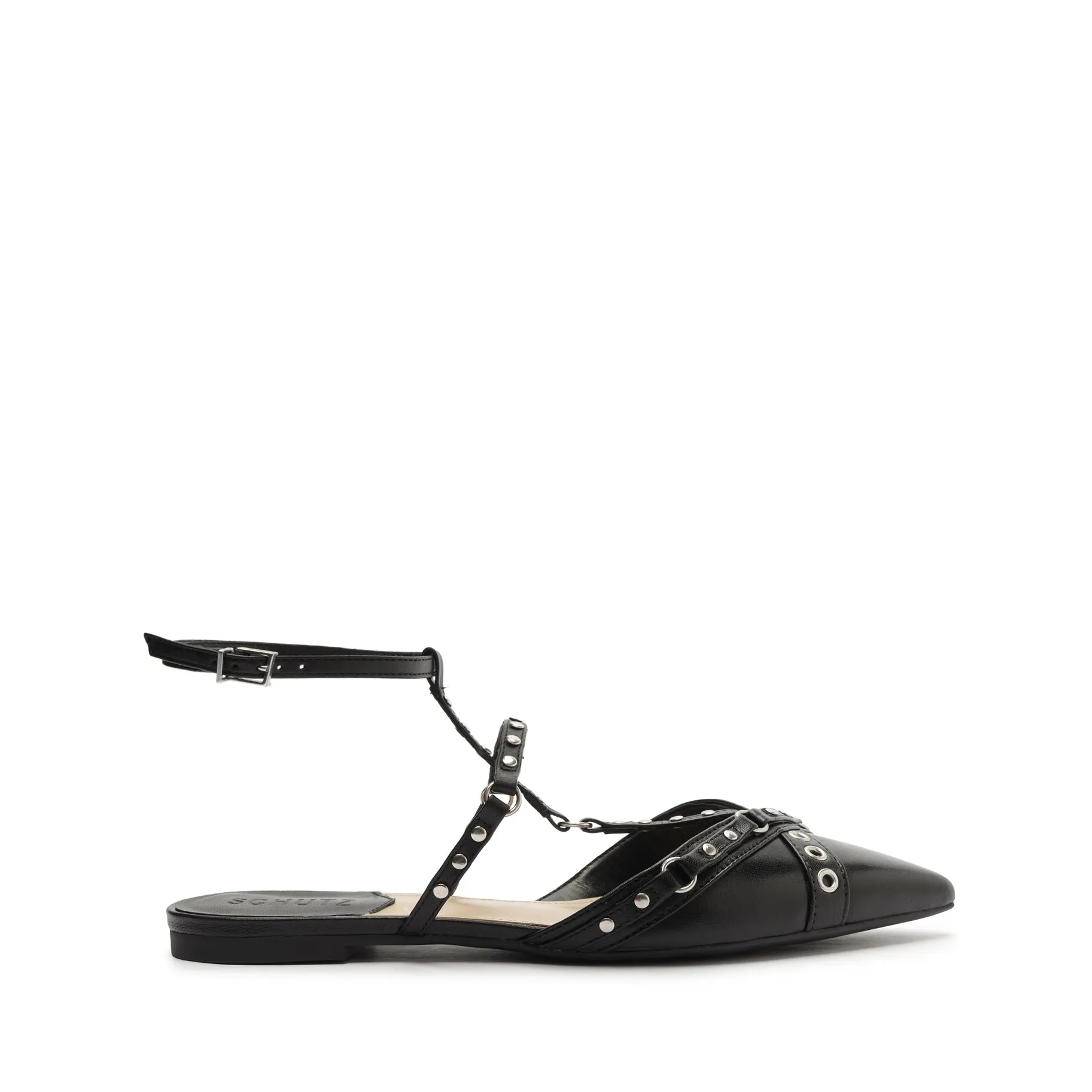 Venizia Nappa Leather Flat