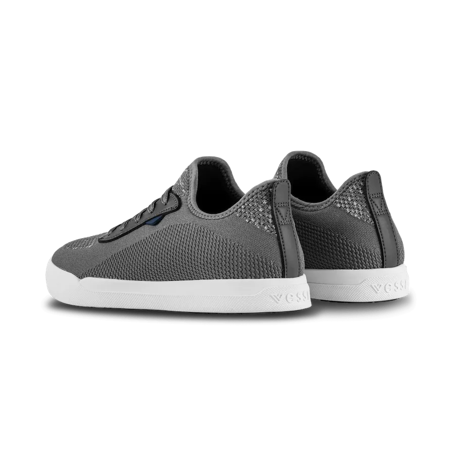 Vessi Men's Weekend Sneakers- Concrete Grey