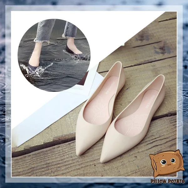 Waterproof Ballerina Slip-Ons