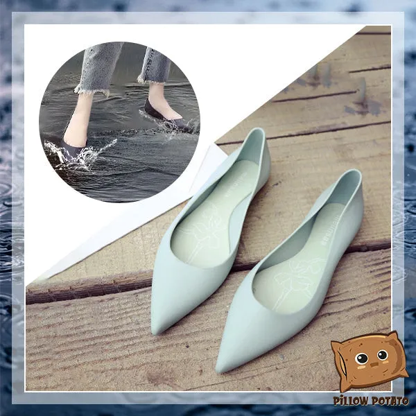 Waterproof Ballerina Slip-Ons