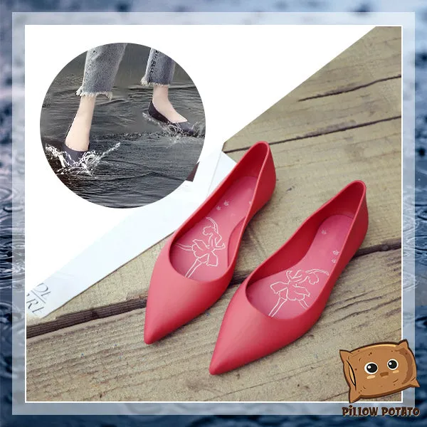 Waterproof Ballerina Slip-Ons