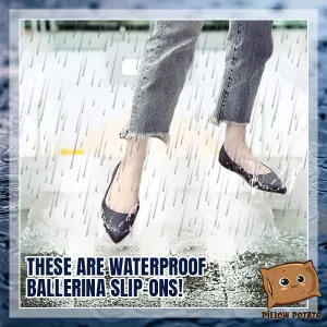 Waterproof Ballerina Slip-Ons