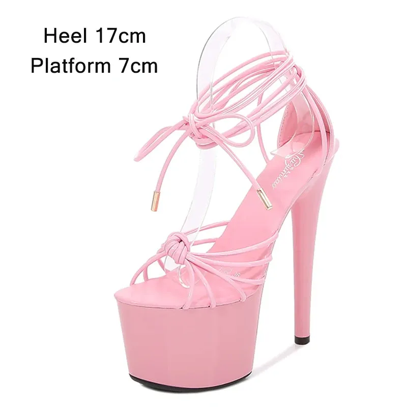 Waterproof Stripper High Heels