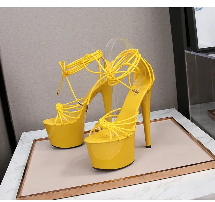 Waterproof Stripper High Heels