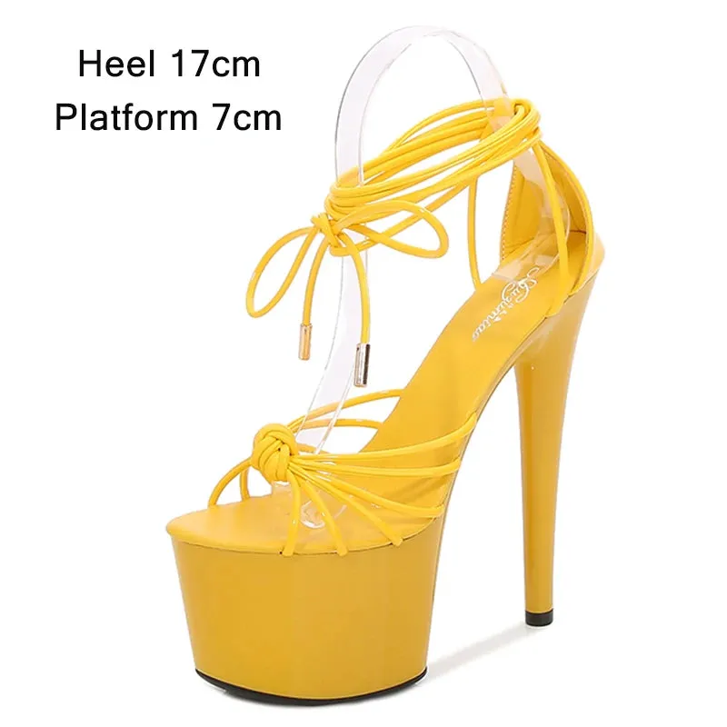 Waterproof Stripper High Heels