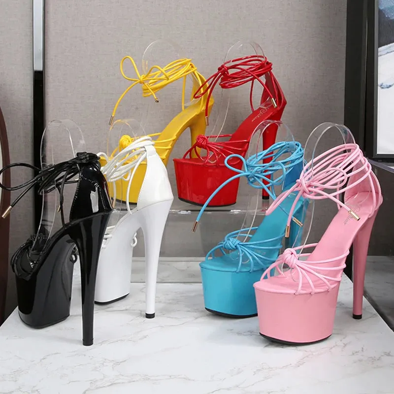 Waterproof Stripper High Heels