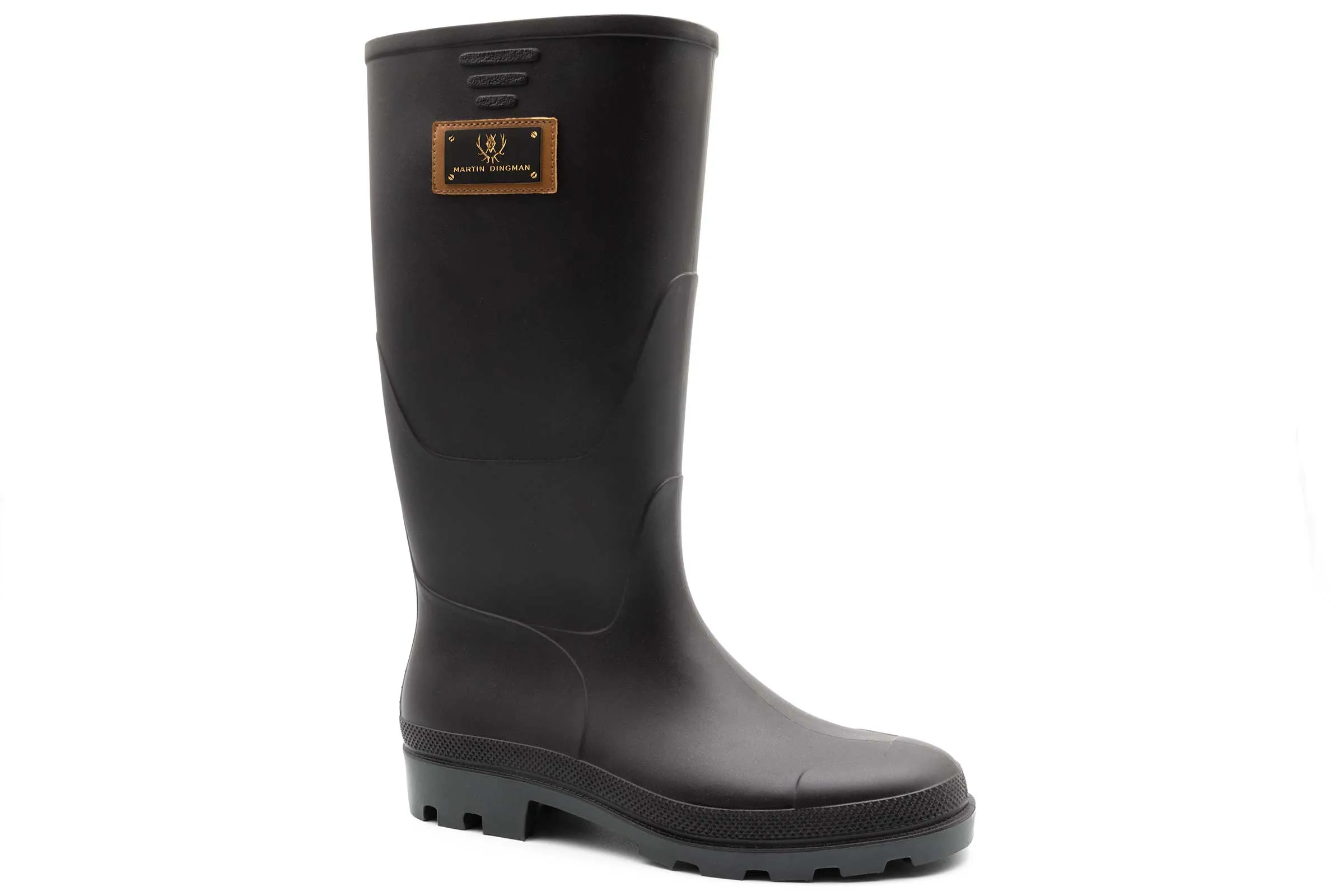 Wellington Waterproof PVC Boots - Walnut