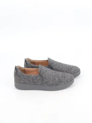 Women's Plain Slip On Shoes,Grey