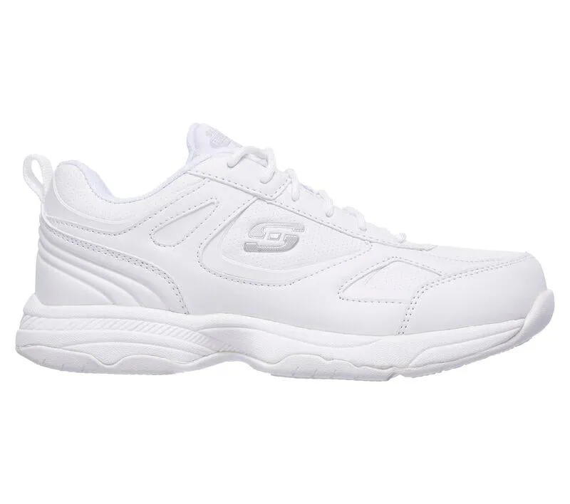 Women's Wide Fit Skechers 77200EC Relaxed Fit Dighton Bricelyn Sneakers